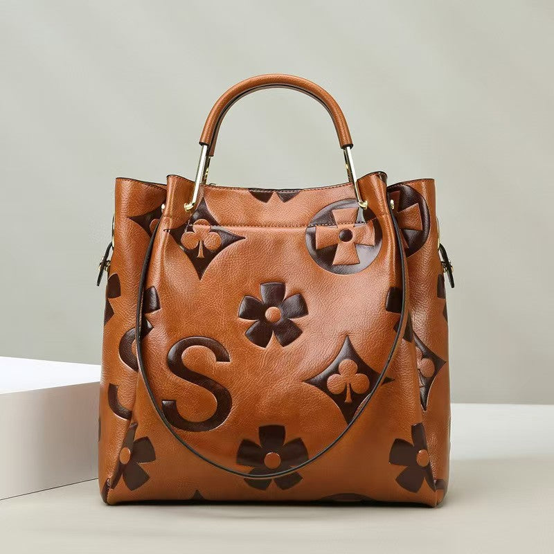 Fashion Handbag PU Large Capacity Bag