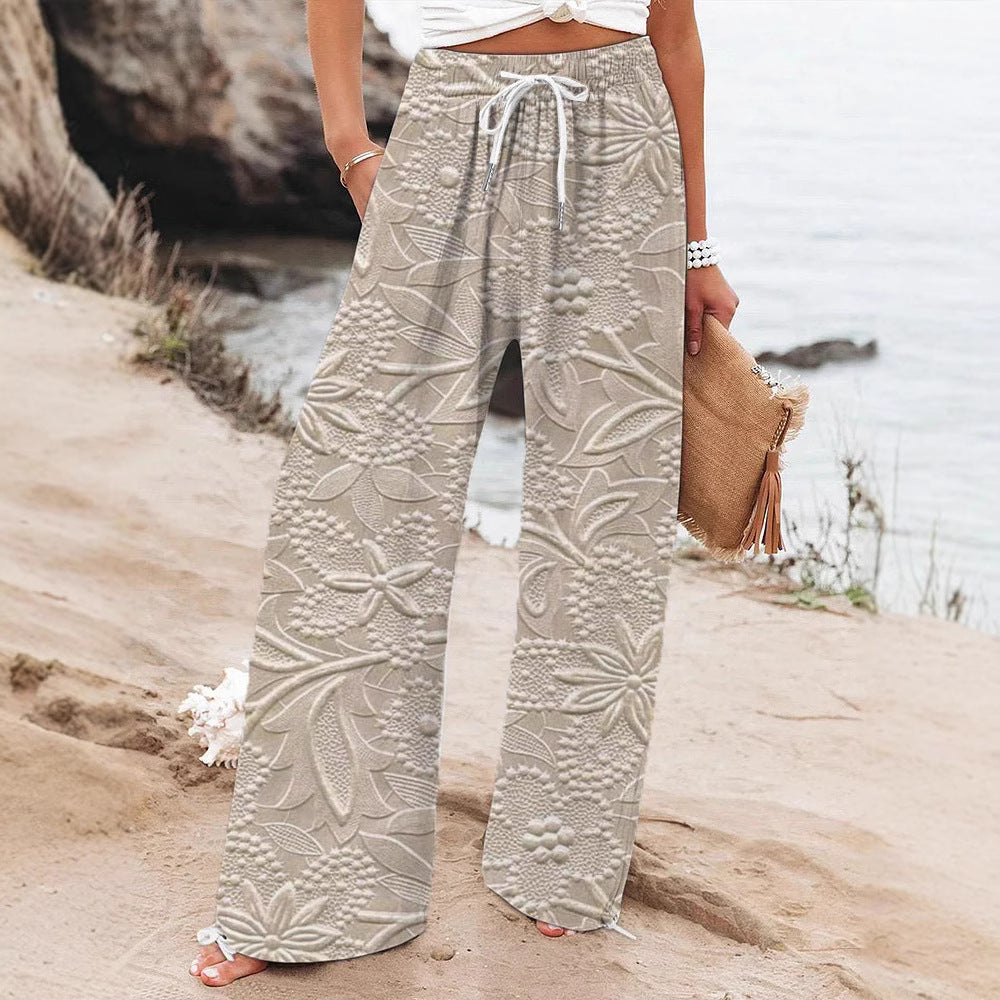 Popular Floral Pattern Pants