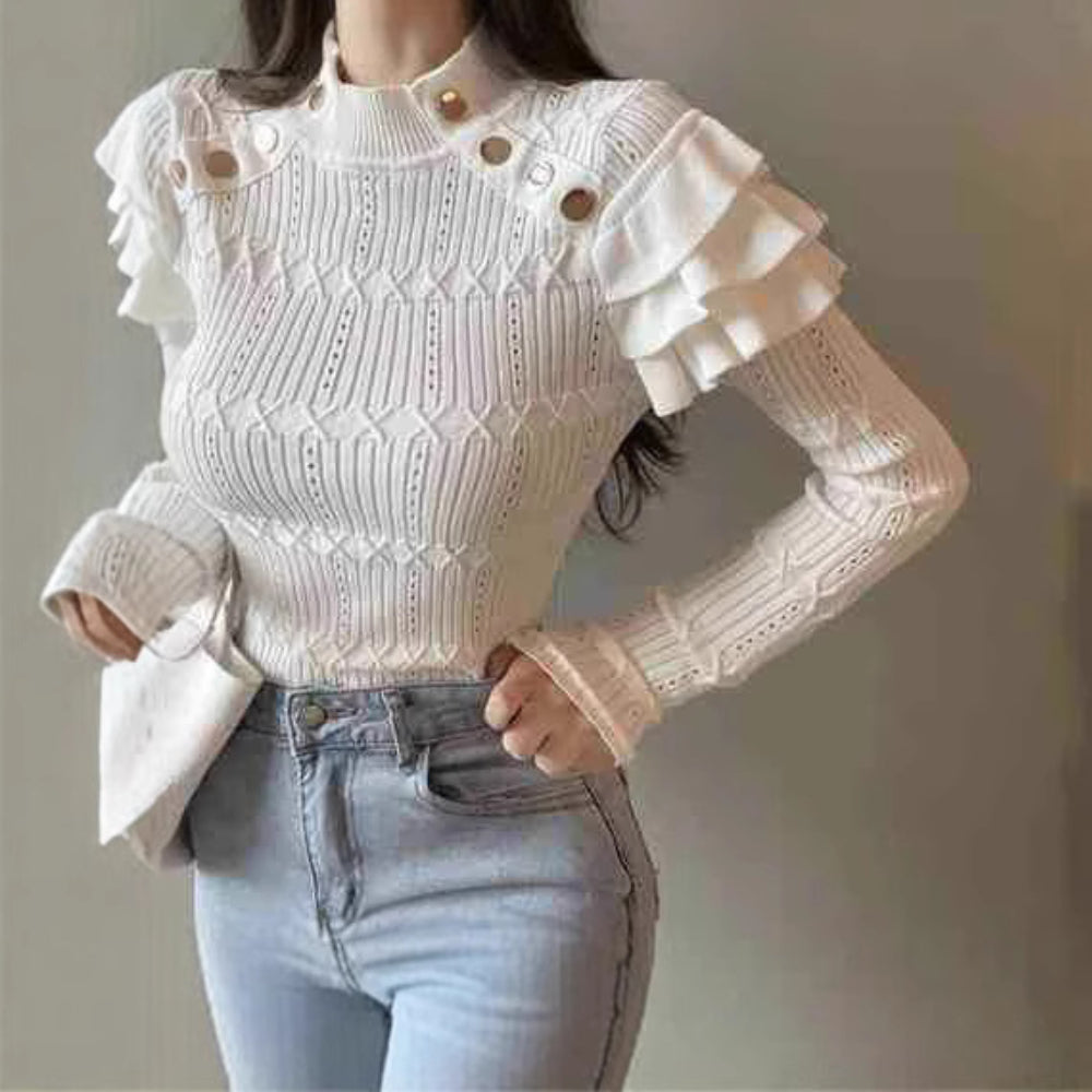 Completely Obsessed Layered Ruffles TOP