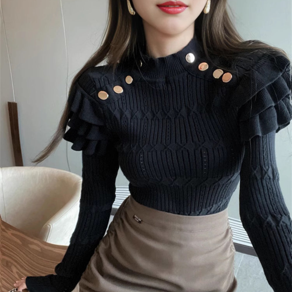 Completely Obsessed Layered Ruffles TOP