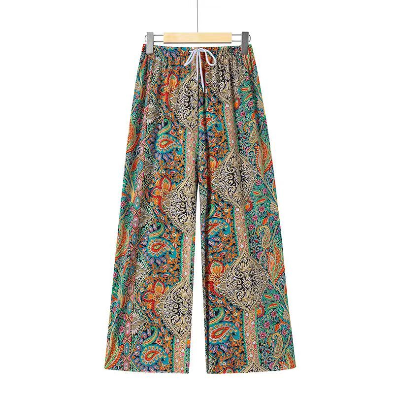Popular Floral Pattern Pants