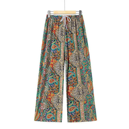 Popular Floral Pattern Pants