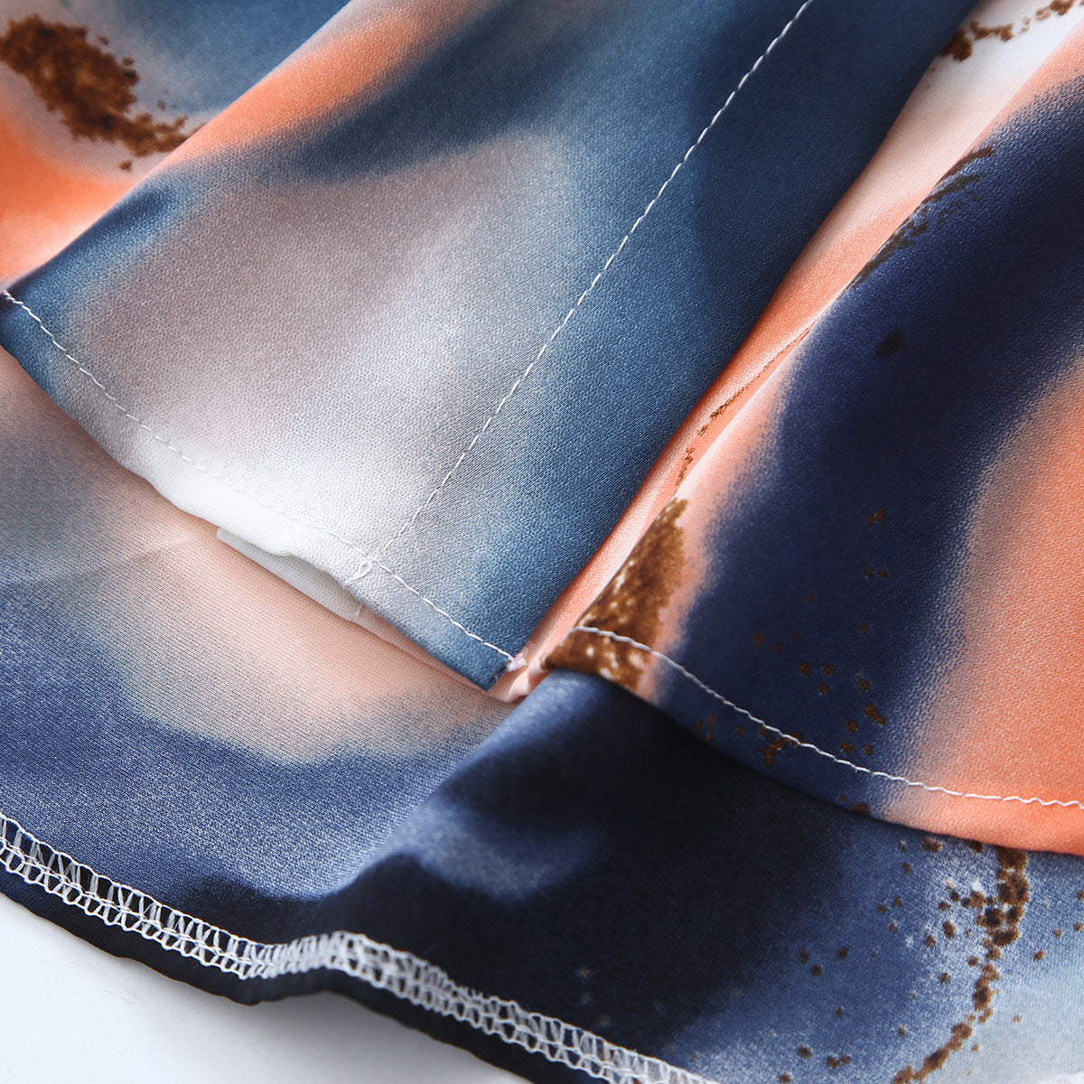 Autumn New Retro Satin Top