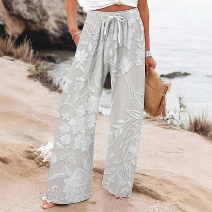 Popular Floral Pattern Pants
